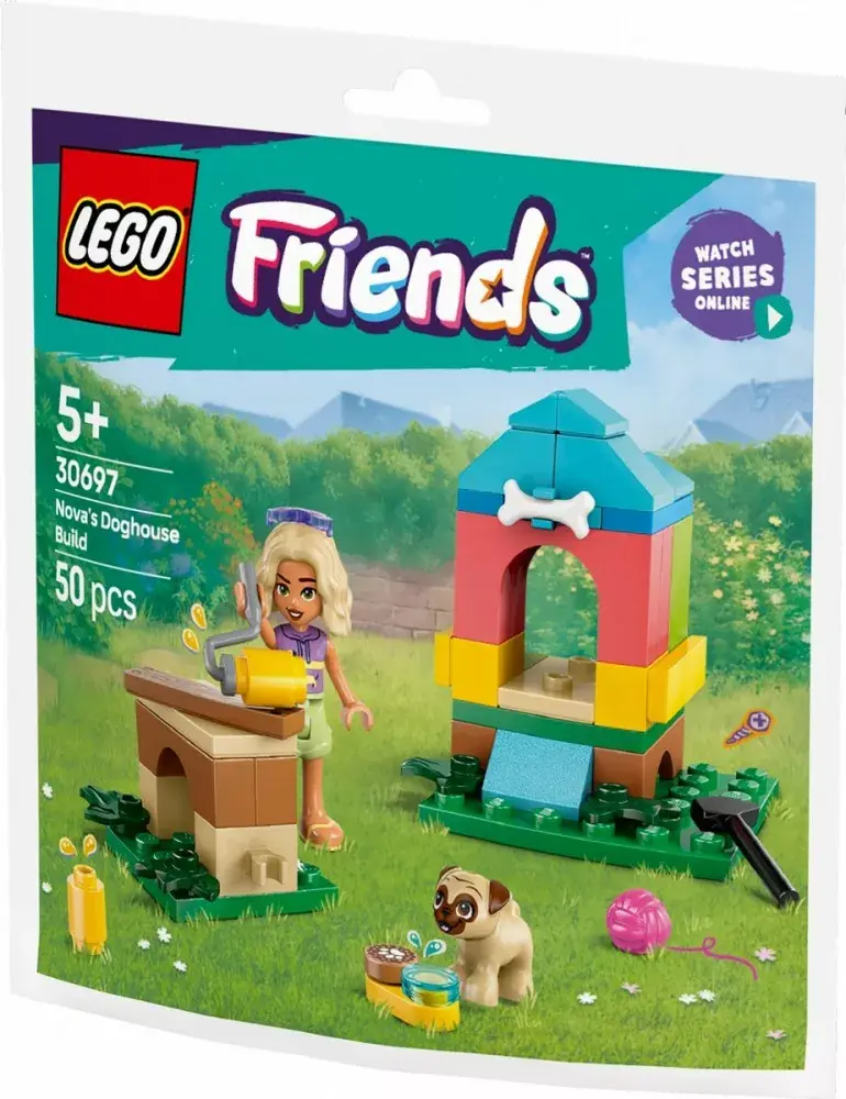 LEGO Friends Nova's Homemade Doghouse set 30697 Photo 2