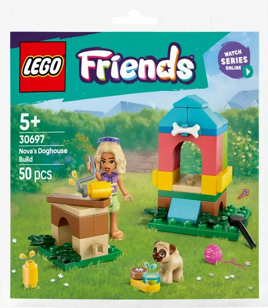 LEGO Friends Nova's Homemade Doghouse set 30697 Photo 3