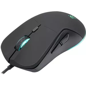 Проводная игровая мышь DEFENDER GM-049 Arga оптическая 3600 DPI, амбидекстр, 5 кнопок, кабель 1,5 м, USB-A, чёрная