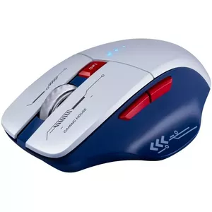 Беспроводная игровая мышь DEFENDER GM-126 TISA RF+BT, оптическая 1600 DPI, 5 кнопок, правая, белая
