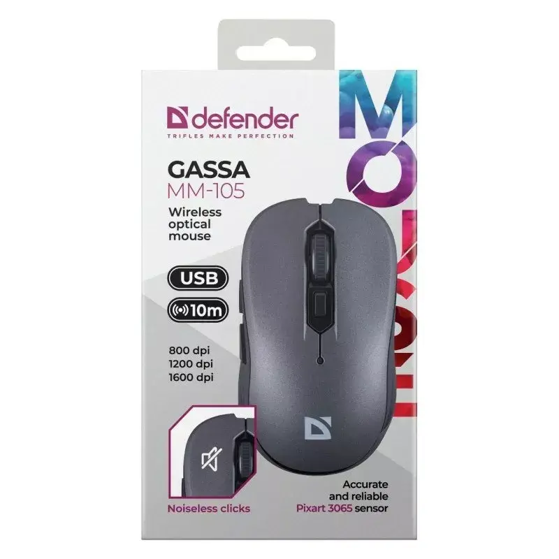 Мышь Defender Gassa MM-105 Photo 2