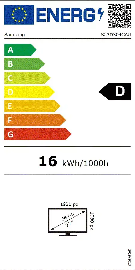 Монитор Samsung S27D304GAU Photo 2