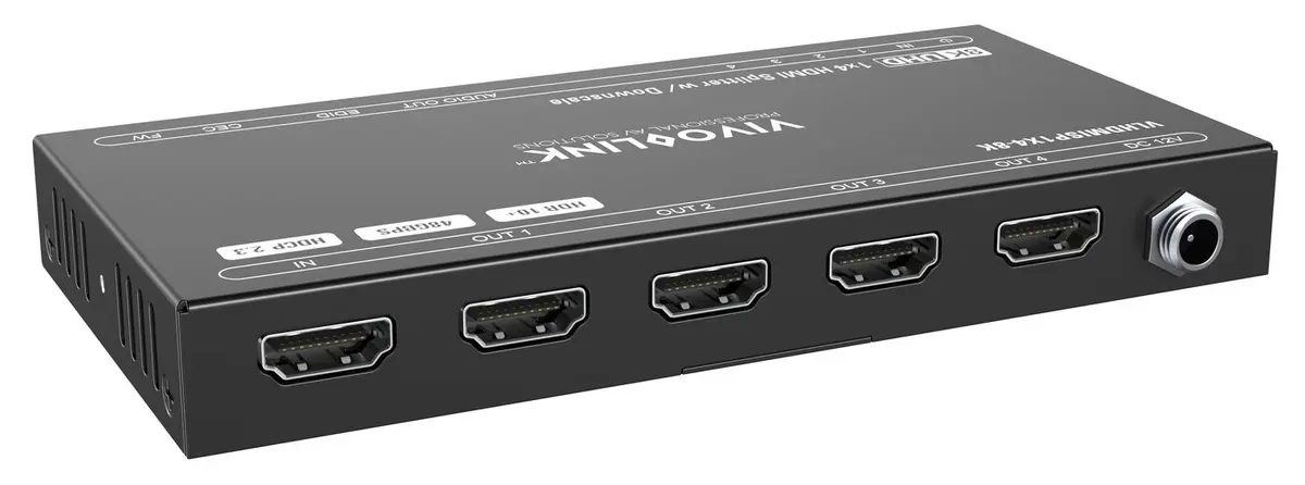 VivoLink VLHDMISP1X4-8K Video sadalītājs 1x4 HDMI