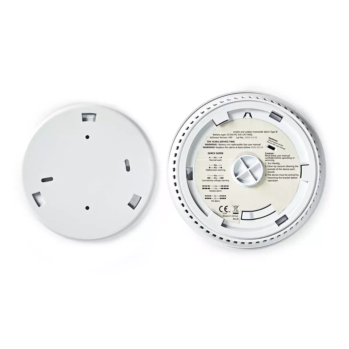 Air-sampling detector Nedis DTCTCS10WT Photo 5