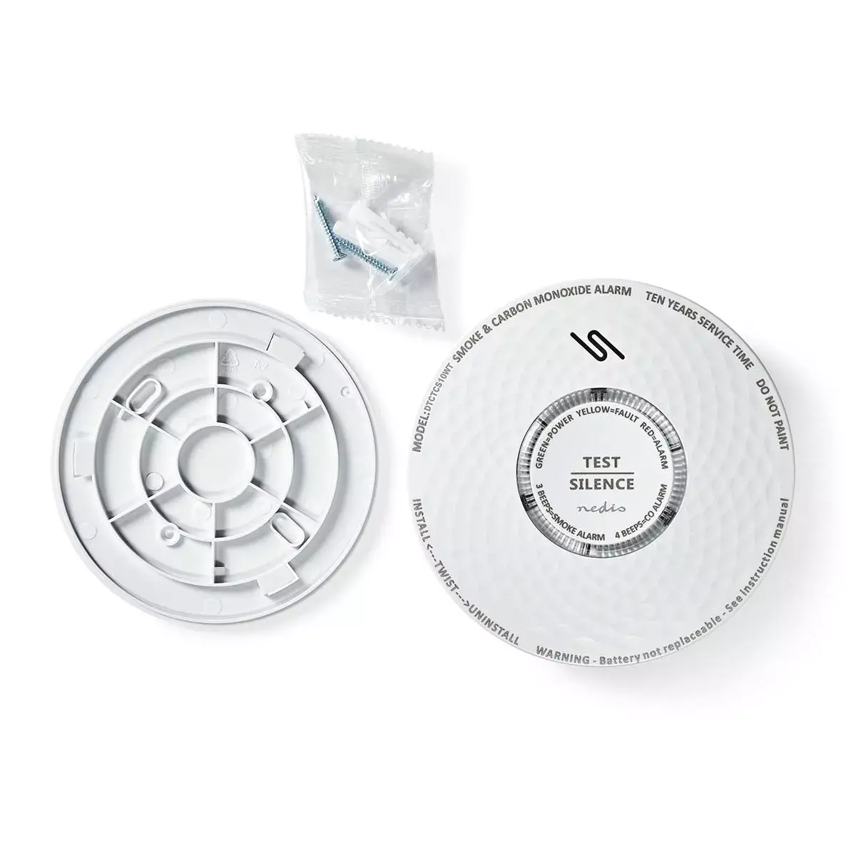 Air-sampling detector Nedis DTCTCS10WT Photo 13