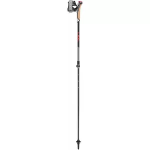 Nordic walking nūjas Leki Instructor Lite — regulējamas, vieglas, sarkanas