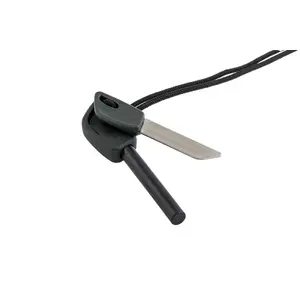 Fire striker Wildo Fire-Flash Pro Large spark emergency fire starter, ferrocerium, 76.2 mm, 29 g, black