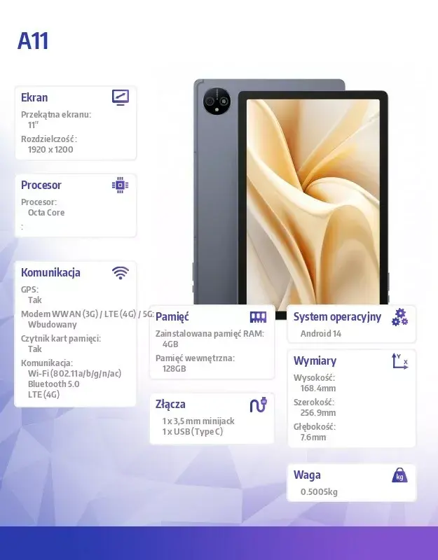 Планшет A11 4G Photo 11