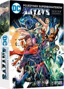 Paplašinājums Egmont Expansion for DC.Crisis Super Hero Duel — galda spēles paplašinājums, MPN 10584