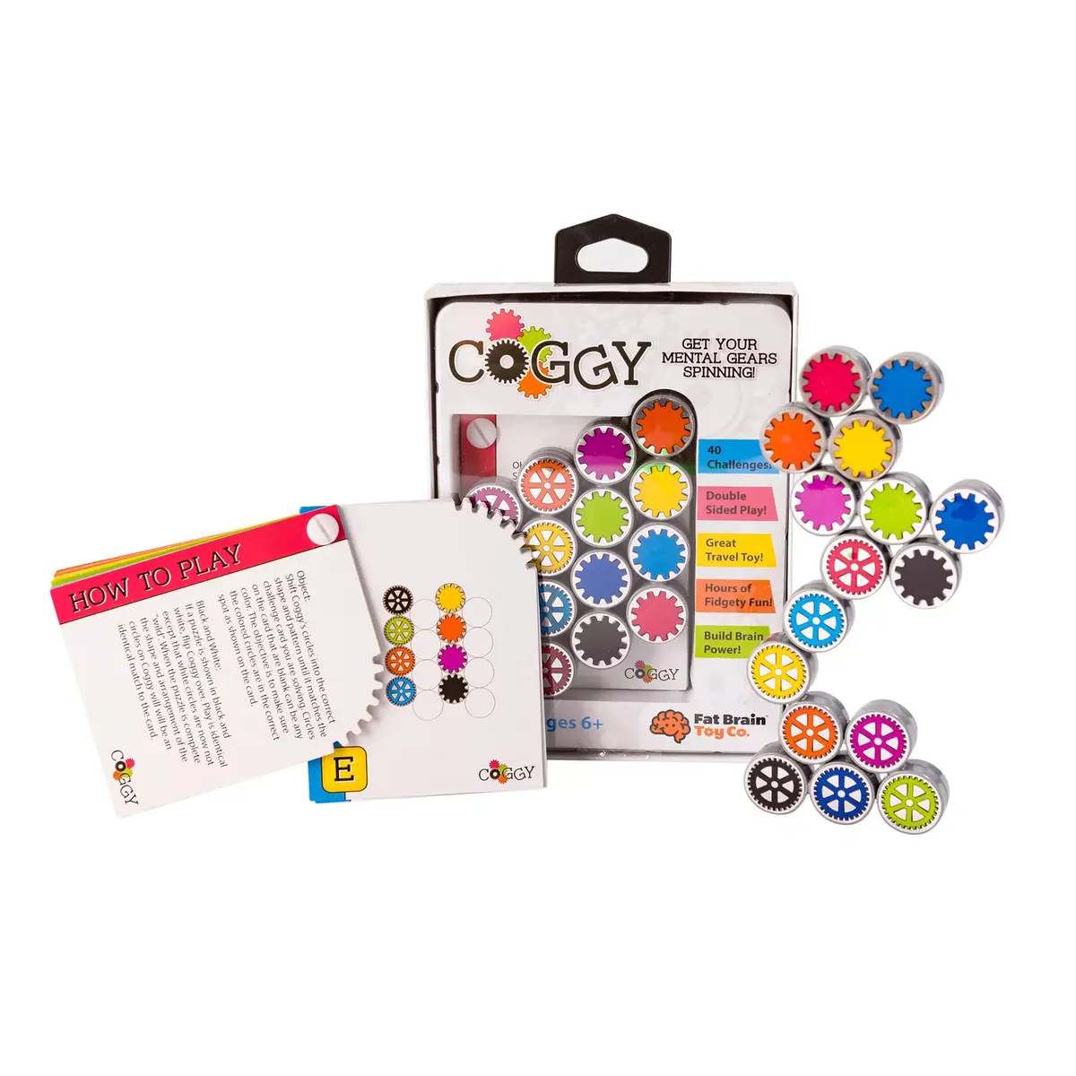 Fat Brain Toys Coggy izglītojoša rotaļlieta Photo 2