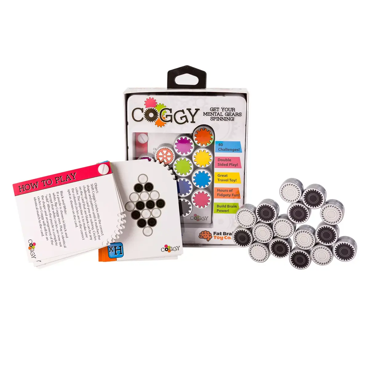 Fat Brain Toys Coggy izglītojoša rotaļlieta Photo 3