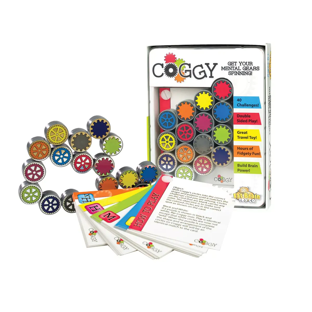 Fat Brain Toys Coggy izglītojoša rotaļlieta Photo 7