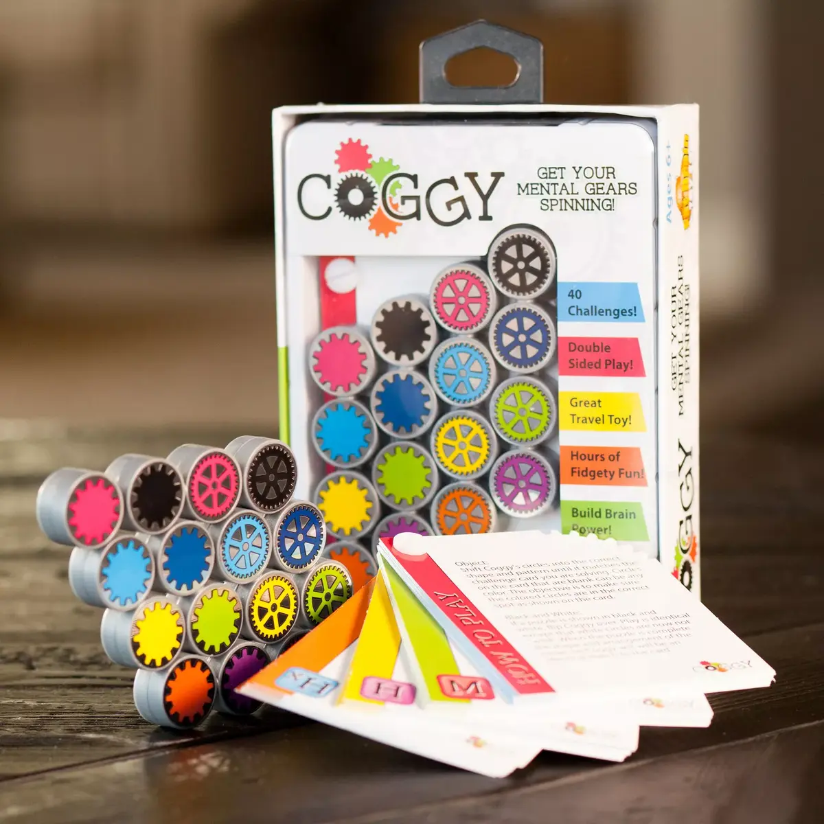Fat Brain Toys Coggy izglītojoša rotaļlieta Photo 9