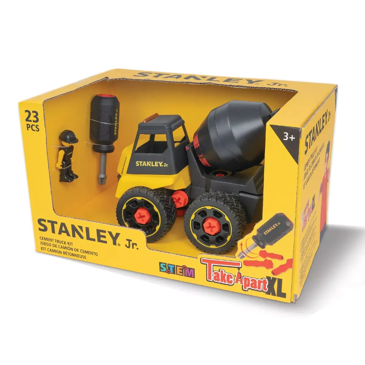 Stanley Jr TT003-SY Take Apart Concrete Mixer Toy Photo 4