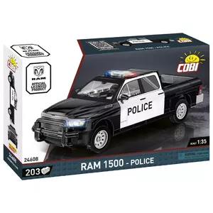 Construction toy Cobi RAM 1500 Police 24608 2-in-1 model, brick set, convertible build