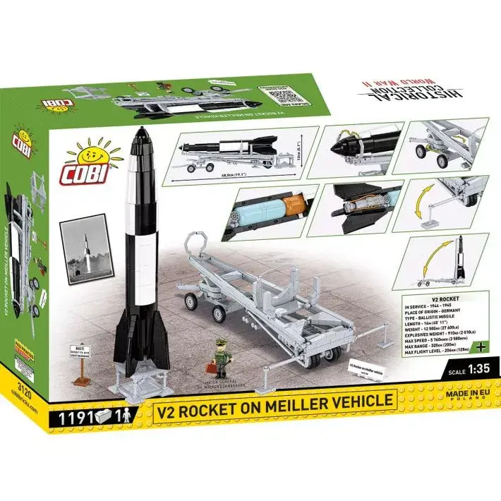 Конструктор Cobi V2 Rocket — 1191 деталь Photo 11