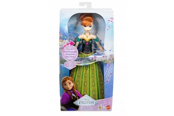 Lelle MATTEL Dziedošā Anna Princese Frozen