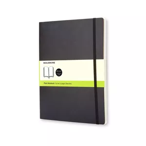 Блокнот Moleskine Classic мягкая обложка, монохромный чёрный, матовая отделка (MPN 247007)