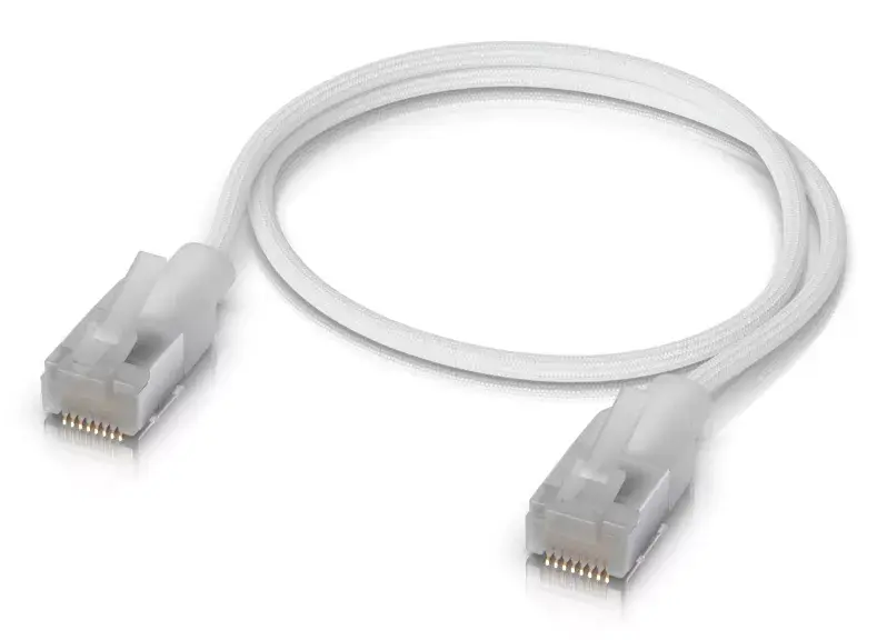 Networking Cable Ubiquiti UACC-Cable-Patch-EL-C6A-0.3M-W Photo 2