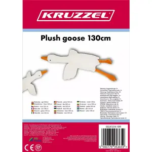 Plush toy goose 130 cm Kruzzel 24720
