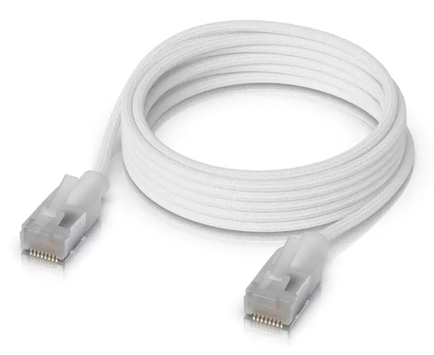 Сетевой кабель Ubiquiti UACC-Cable-Patch-EL-C6A-2M-W Photo 2