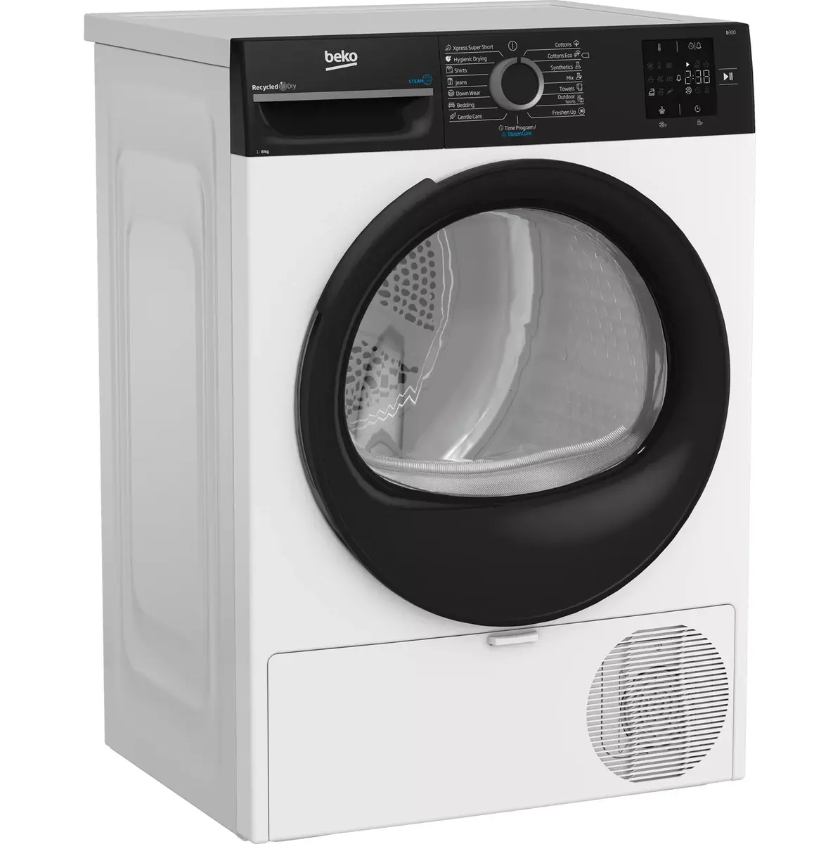 Kondensācijas žāvētājs BEKO BM3T38239WBB Photo 2