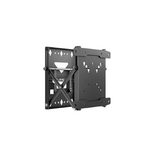 Fixed Wall Mount Multibrackets M Public Video Wall Mount Push X Small 200 Black Steel 18kg 43"