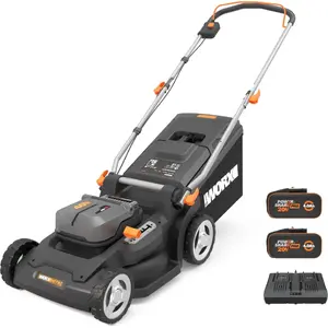 Газонокосилка Worx WG745E Аккумуляторная 34см Ширина Резки