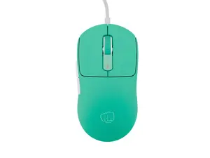 Vadu pelīte Fury Tanto T4 Mint Green USB — optiskais sensors, regulējams DPI, ergonomisks satvēriens