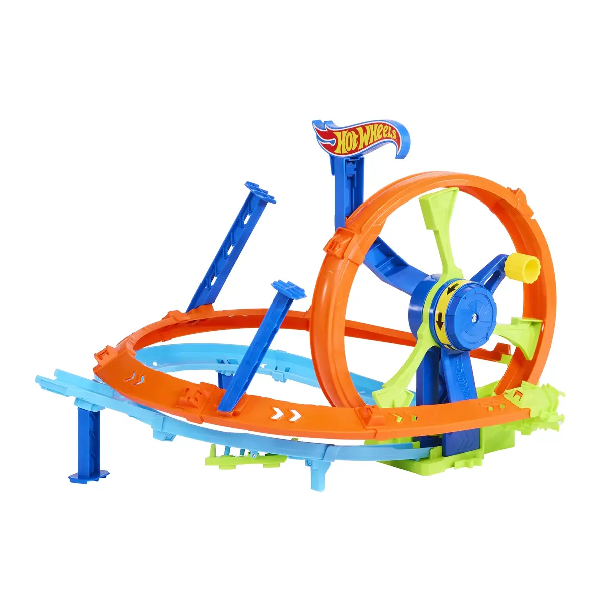MATTEL Hot Wheels Rapid Launch & Loop — trases komplekts Photo 3