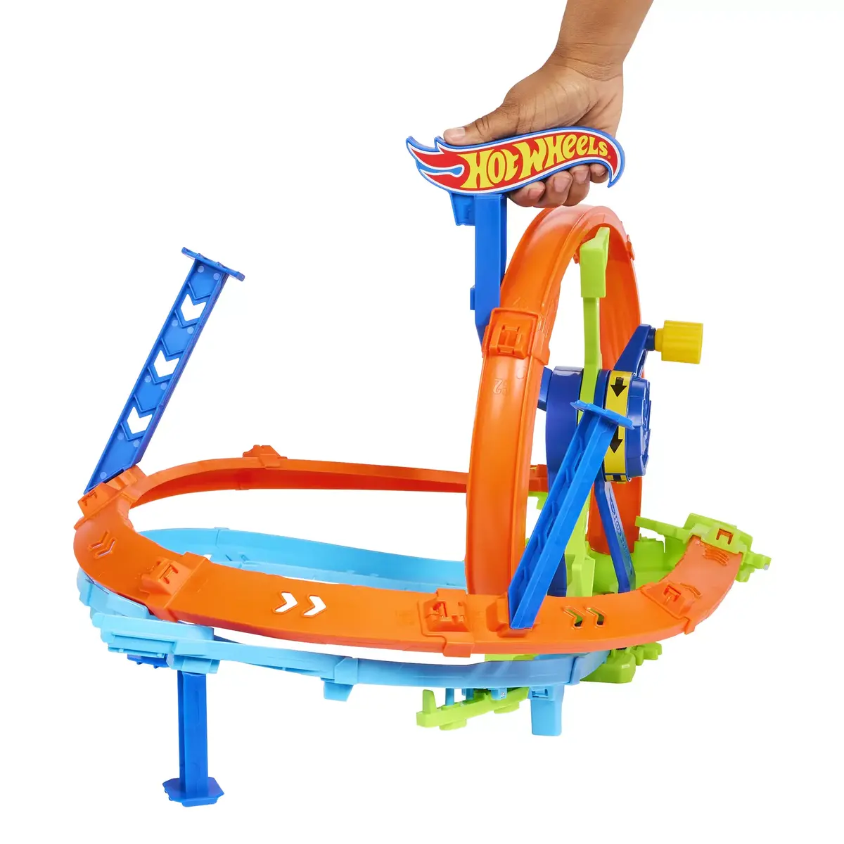 MATTEL Hot Wheels Rapid Launch & Loop — trases komplekts Photo 4