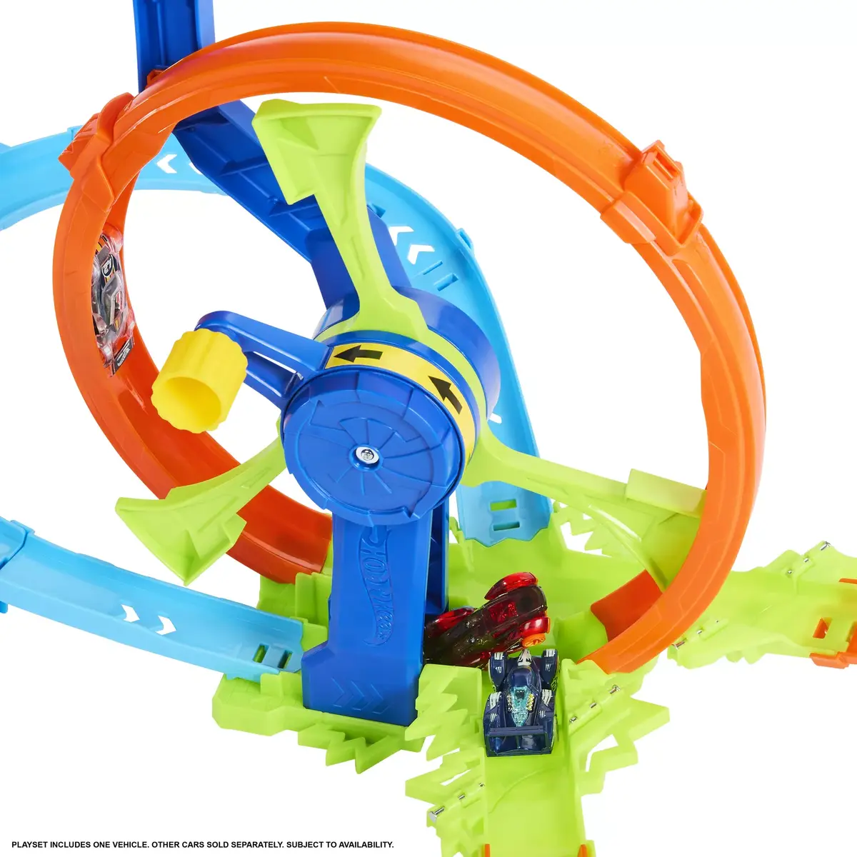 MATTEL Hot Wheels Rapid Launch & Loop — trases komplekts Photo 7