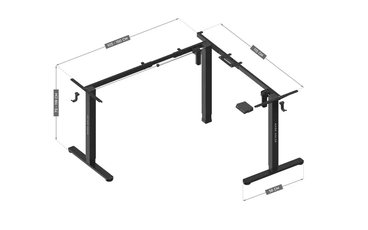 Elektriska regulējamā gultas rāmis mark adler Xeno 7.6 Photo 3