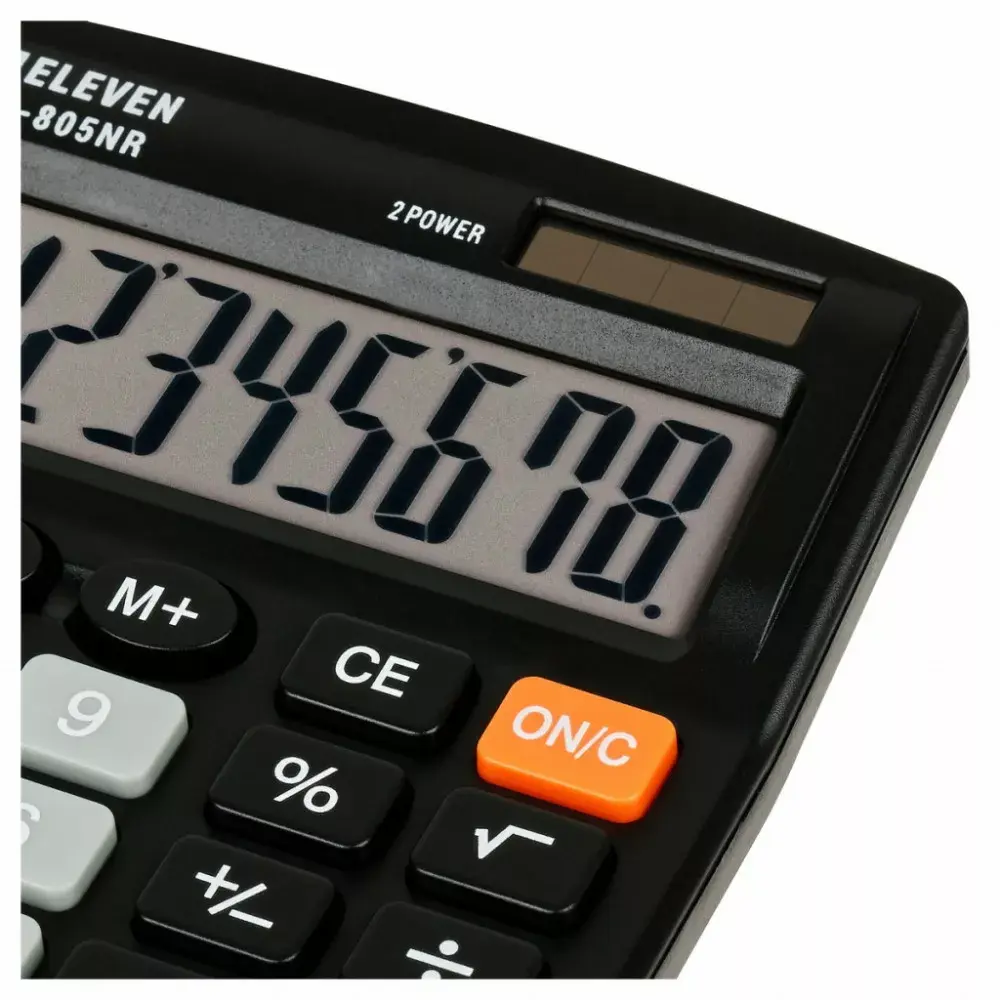 Калькулятор Eleven SDC805NR на солнечной энергии Photo 4