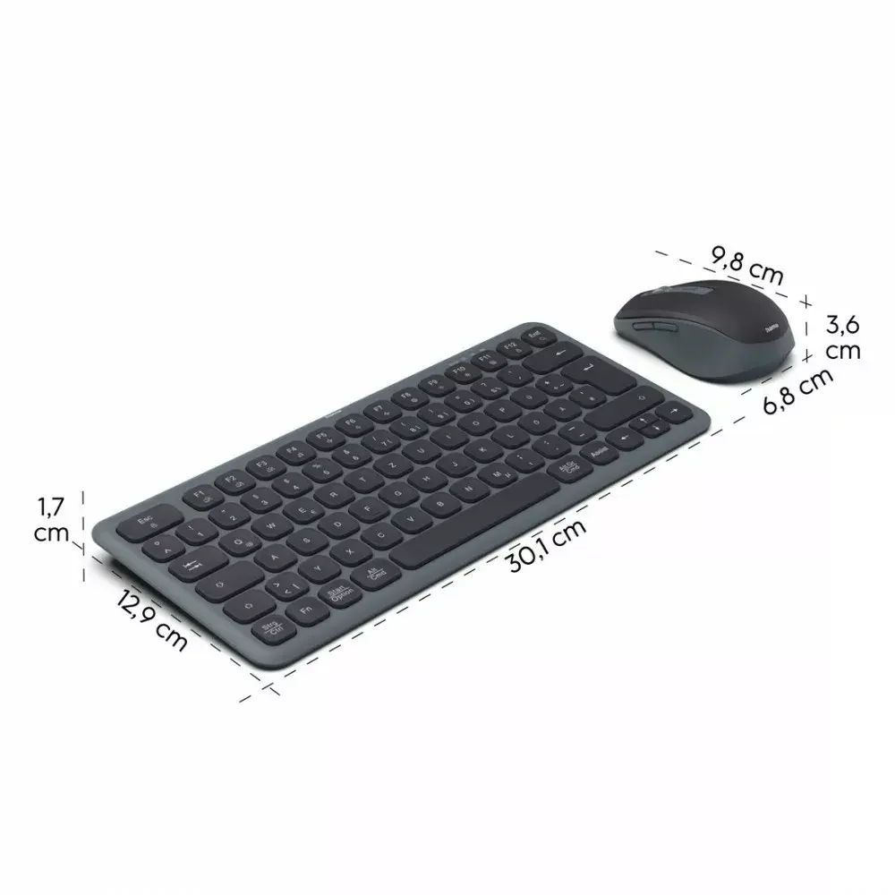 HAMA U8173061 wireless keyboard and mouse set Photo 2
