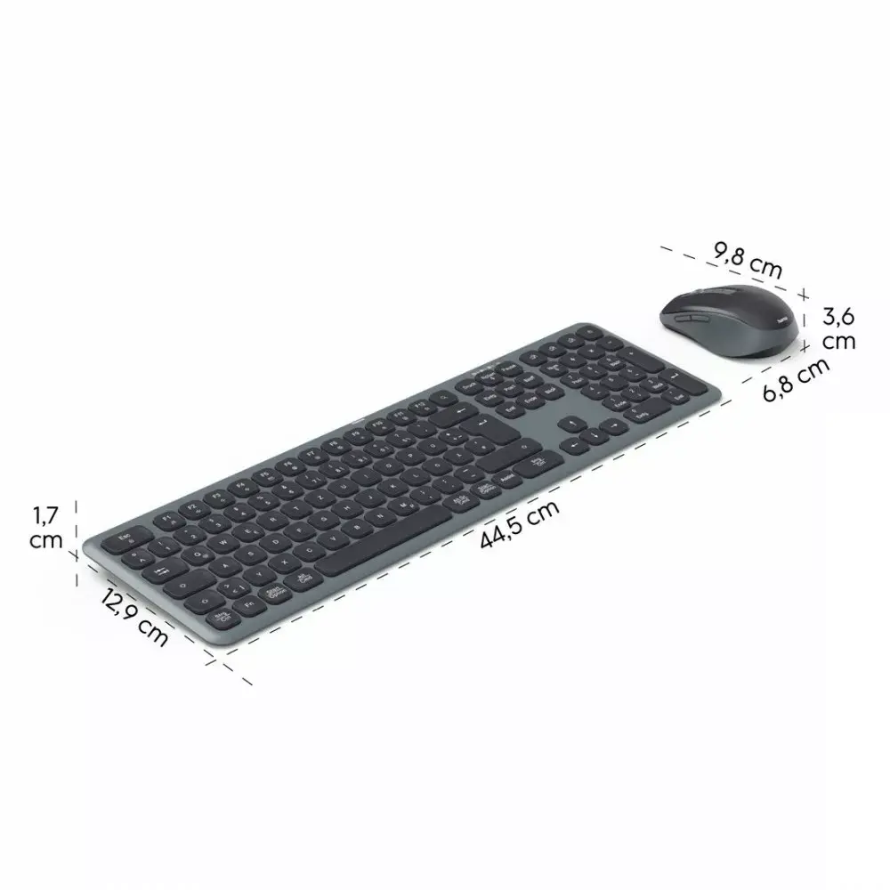 HAMA WKM-550 wireless keyboard and mouse set Photo 2