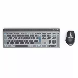 Wireless multi-device keyboard and mouse set HAMA WKM-750 — black, wireless connectivity