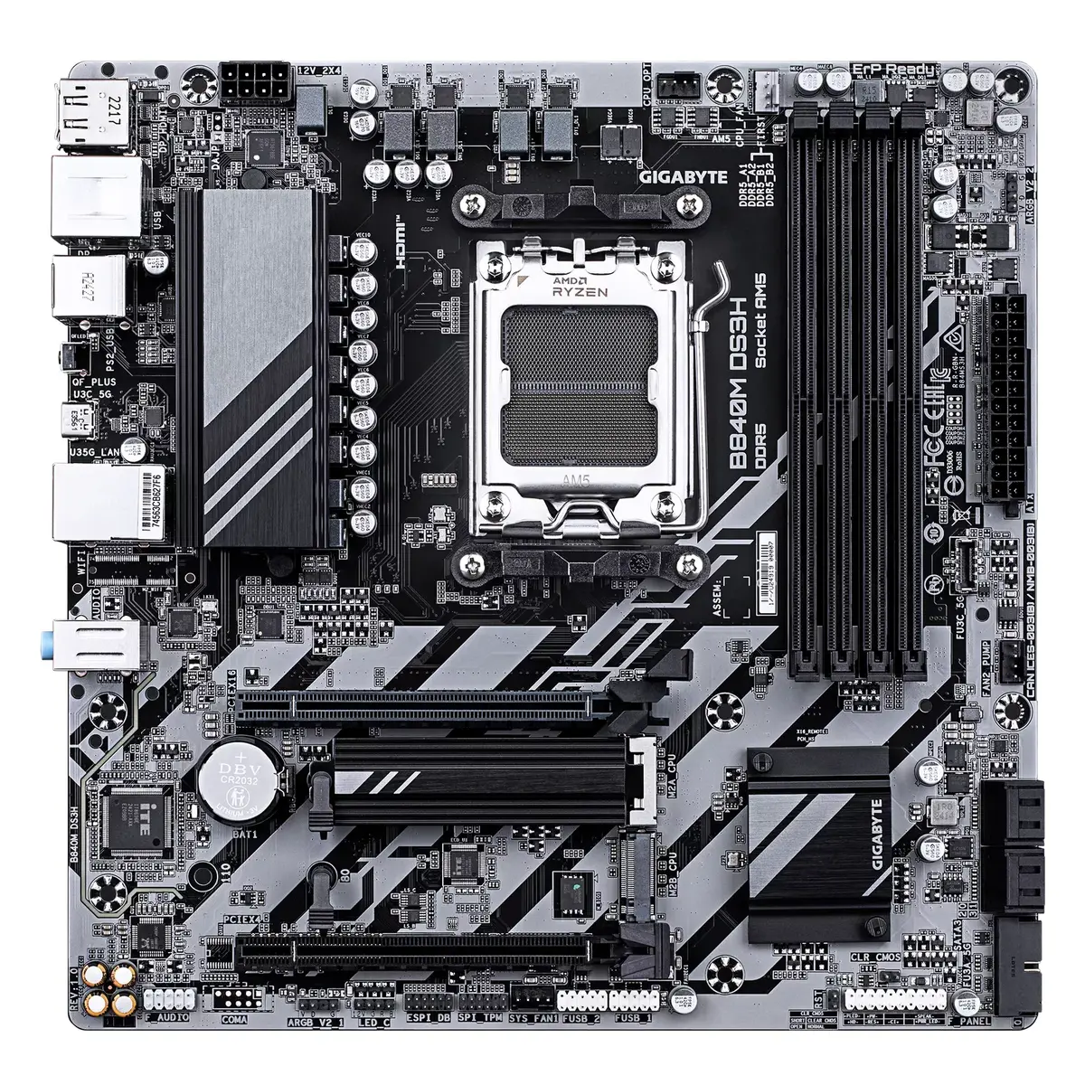 Motherboard GIGABYTE B840M DS3H, B840M Photo 2
