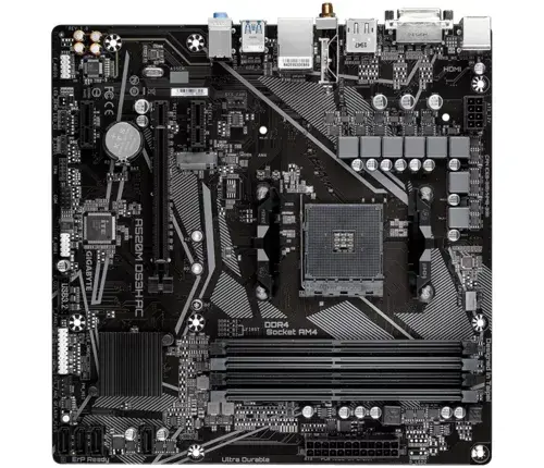 Motherboard GIGABYTE A520M DS3H AC, A520 Photo 2