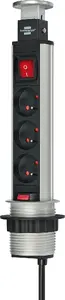 Power strip Brennenstuhl Tower-Power 3GN 2M — Brennenstuhl Tower-Power 3GN, 2 m cable, vertical tower design