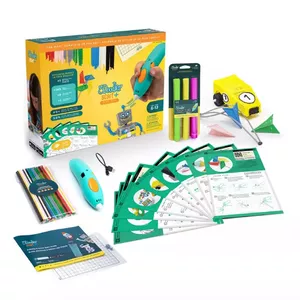 3Doodler Start Plus Costc komplektas rozszerzony 3D pildspalva 0,77 mm Tirkīzs