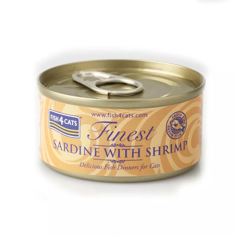 Mitrs kaķu barības FISH4DOGS Sardine with