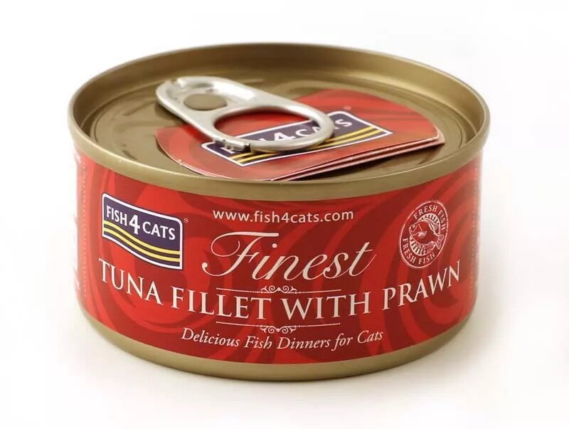 Mitrā kaķu barība FISH4DOGS Tuna fillet