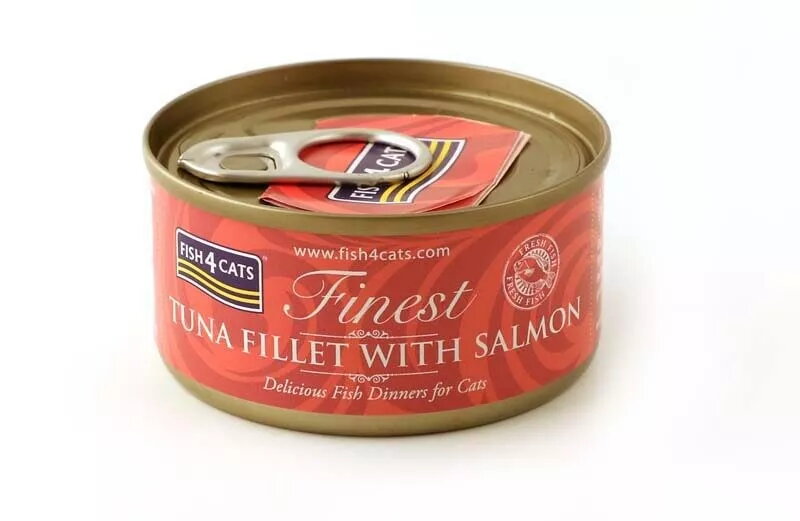 Mitrs kaķu barības FISH4DOGS Tuna fillet