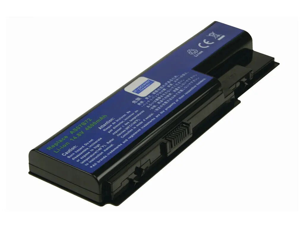 Klēpjdatora akumulators 2-Power 2P-AS2007B 4400 mAh