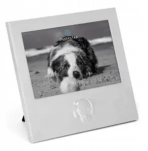 Рамка для фото ZILVERSTAD Metal Portrait Hund 15x10 см — металлическая портретная рамка для фото 15×10