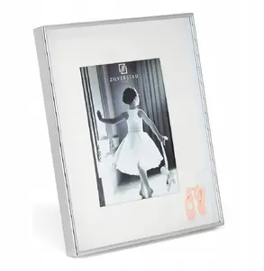Фоторамка ZILVERSTAD Ballerina 10x15 см металлическая портретная