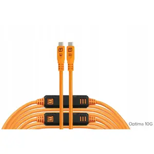 USB-C Cable Tether Tools CUC31G2-ORG 10G 9.4m — high-speed tethering cable