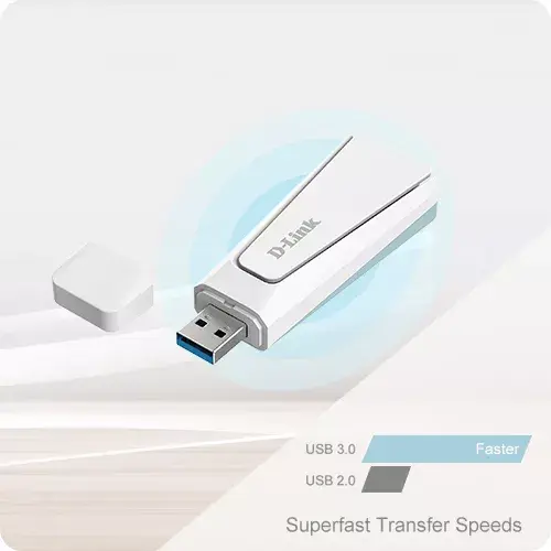 Адаптер D-Link AX1800 Wi-Fi 6 USB AX18U Photo 4