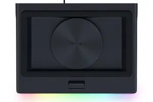 Razer RC21-02300100-R3GW laptop cooling pad for up to 18 inch screens with 14 cm fan USB interface and Razer Chroma lighting black